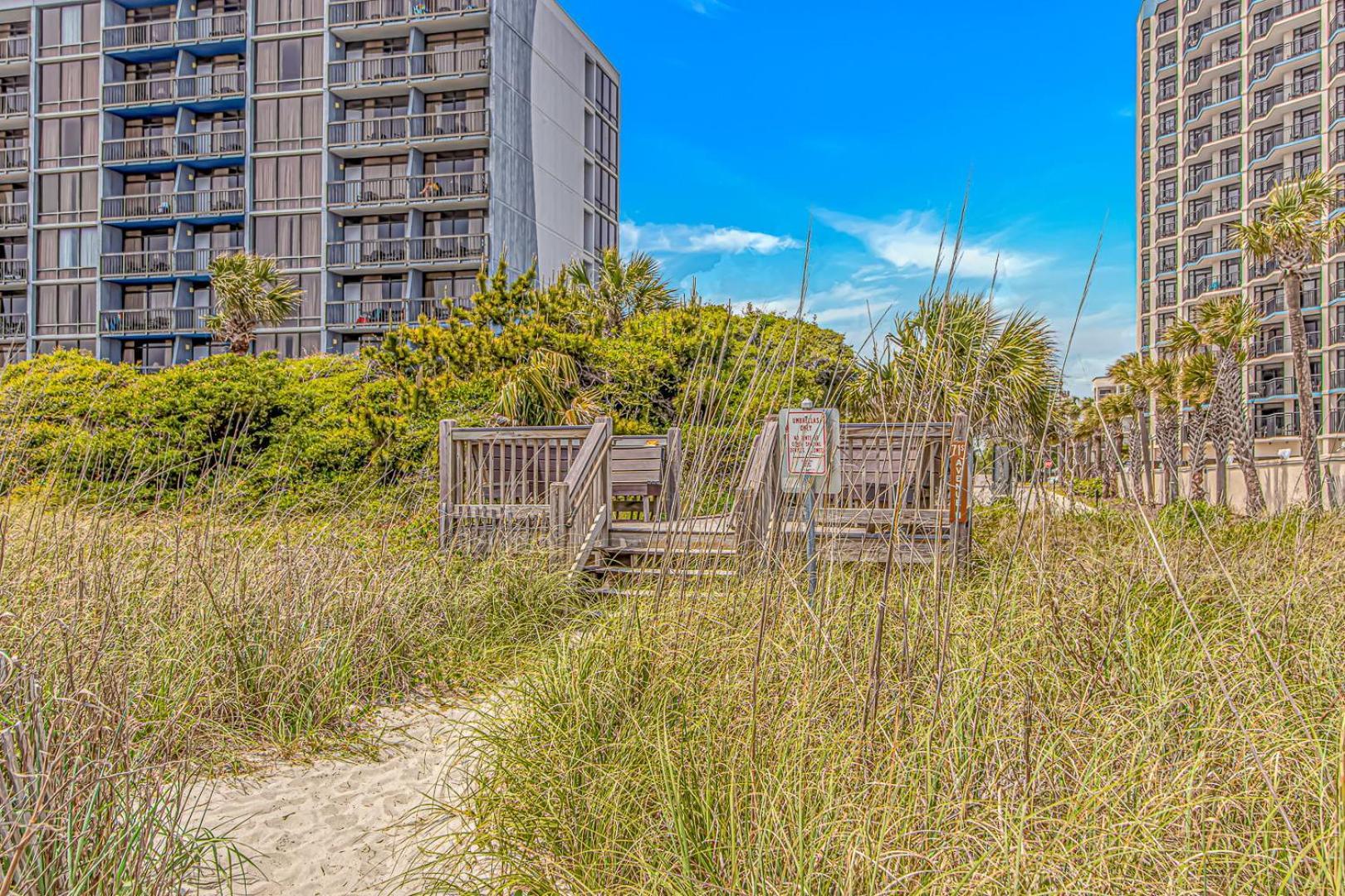 Oceanfront 3BR 2BA Condo Ocean Reef 1421 Myrtle Beach Exterior foto